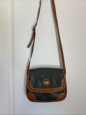 Vintage Saddle River Crossbody Shoulder Bag